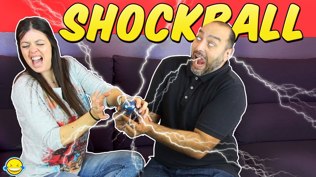 SHOCKBALL CHALLENGE!!! RETO DE LA PELOTA EL&Eacute;CTRICA!!! Electric shock