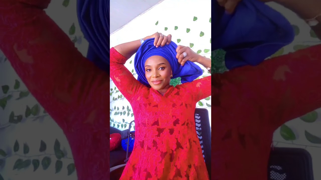 Aso-oke gele tutorial