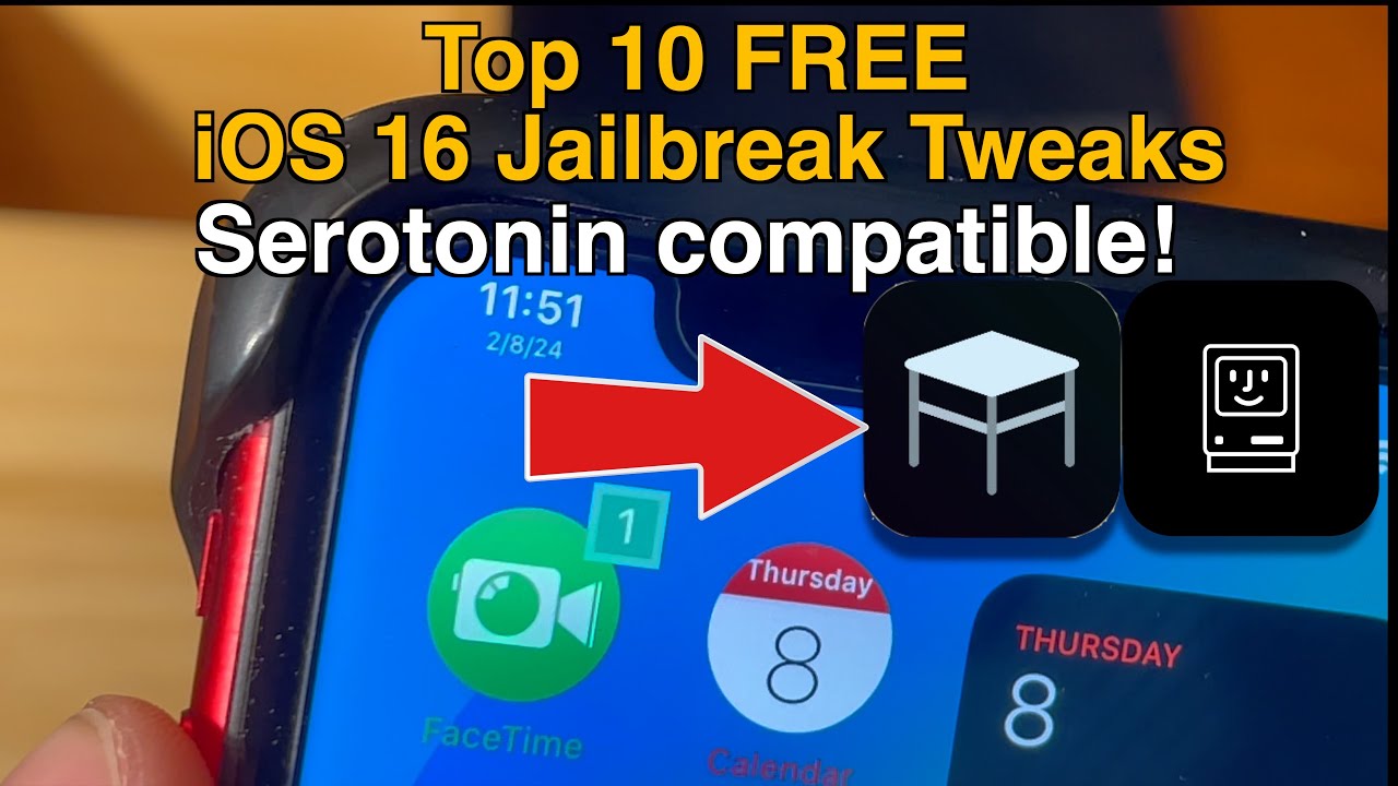 Top 10 FREE iOS 16 Jailbreak Tweaks! [Serotonin/Roothide]