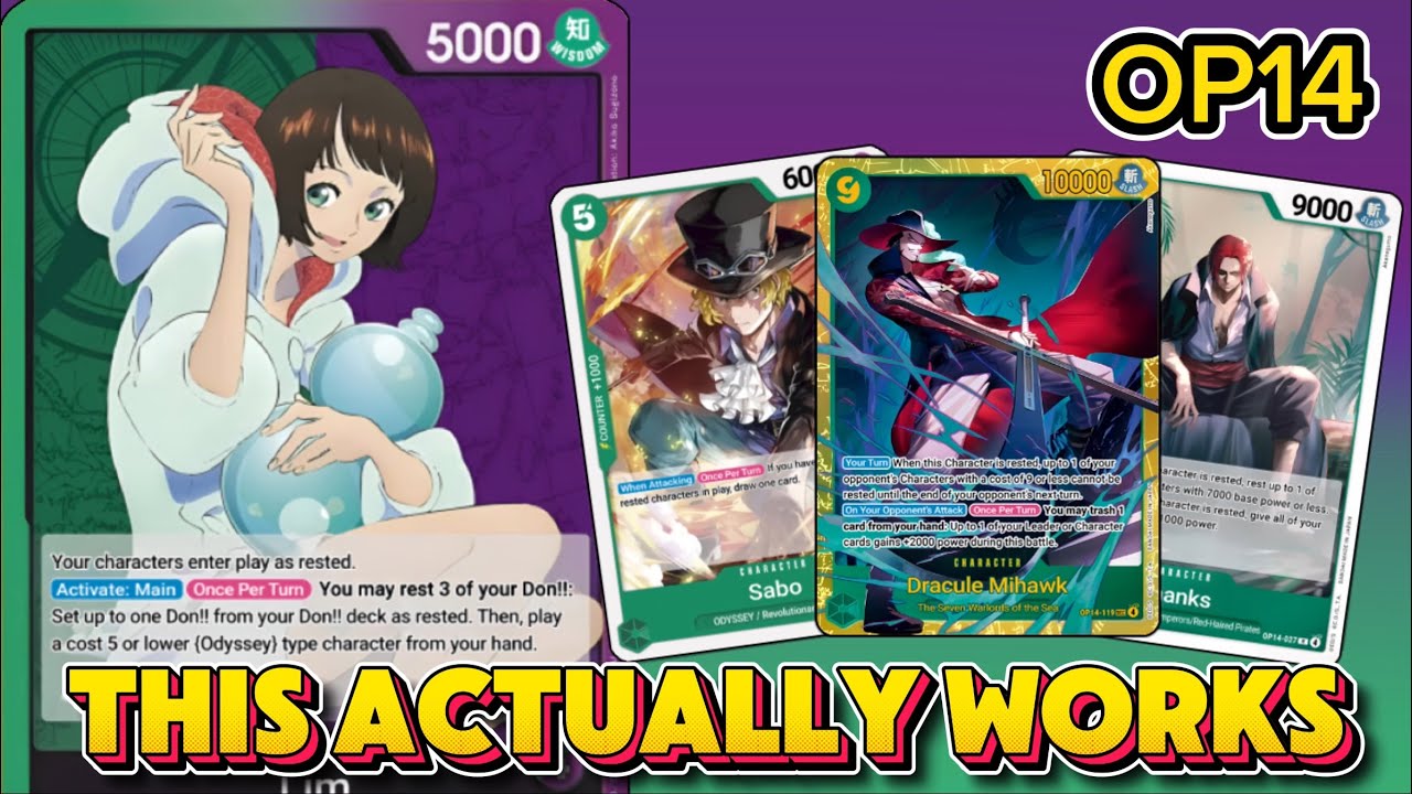 These New OP14 Cards Are Really Good In Lim! | ONE PIECE TCG DECK LIST AND GAMEPLAY