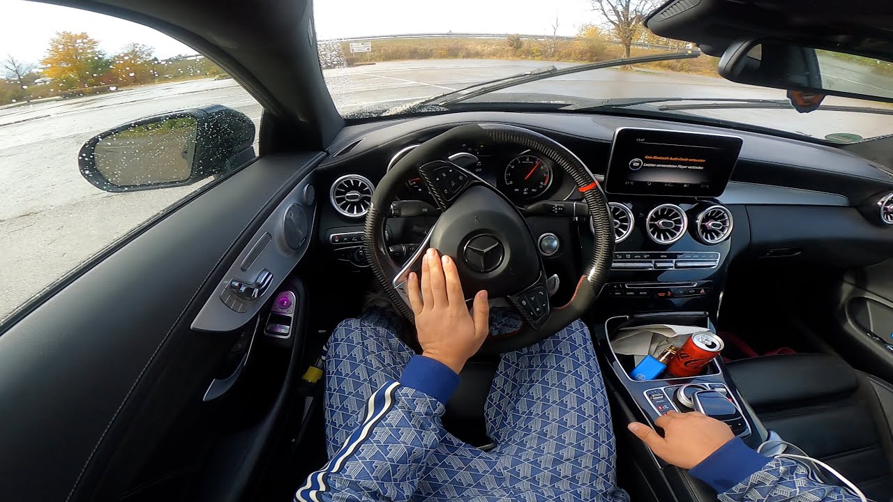 DONUTS ZIEHEN mit dem C63 AMG..