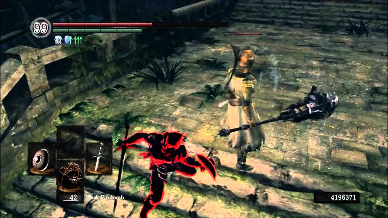 Демонстрация оружия Dark Souls: Меч-бастард