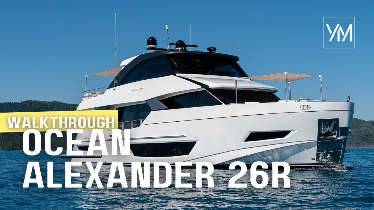 2020 Ocean Alexander 26R | MAKORO | For Sale | For Charter | Yacht Walkthrough | Available Now