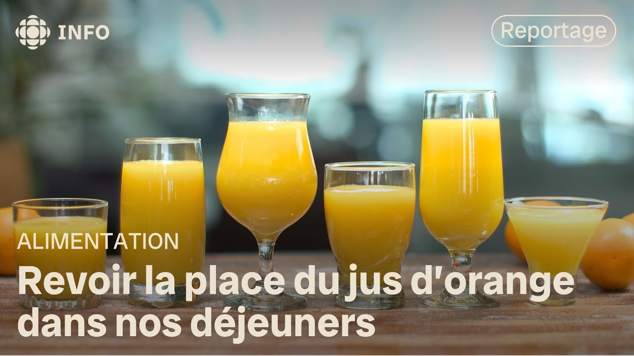 Le jus d’orange pour bien commencer la journée? | L'épicerie