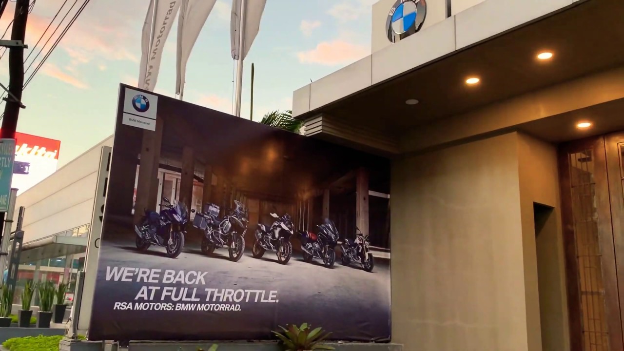 The New BMW Mottorad RSA Showroom Philippines @sharetvph