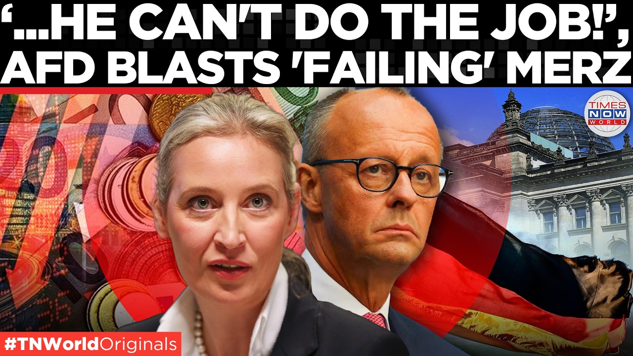 MERZ UNDER FIRE: AfD Slams German Chancellor Over Debt, Ukraine And Economic Decline
