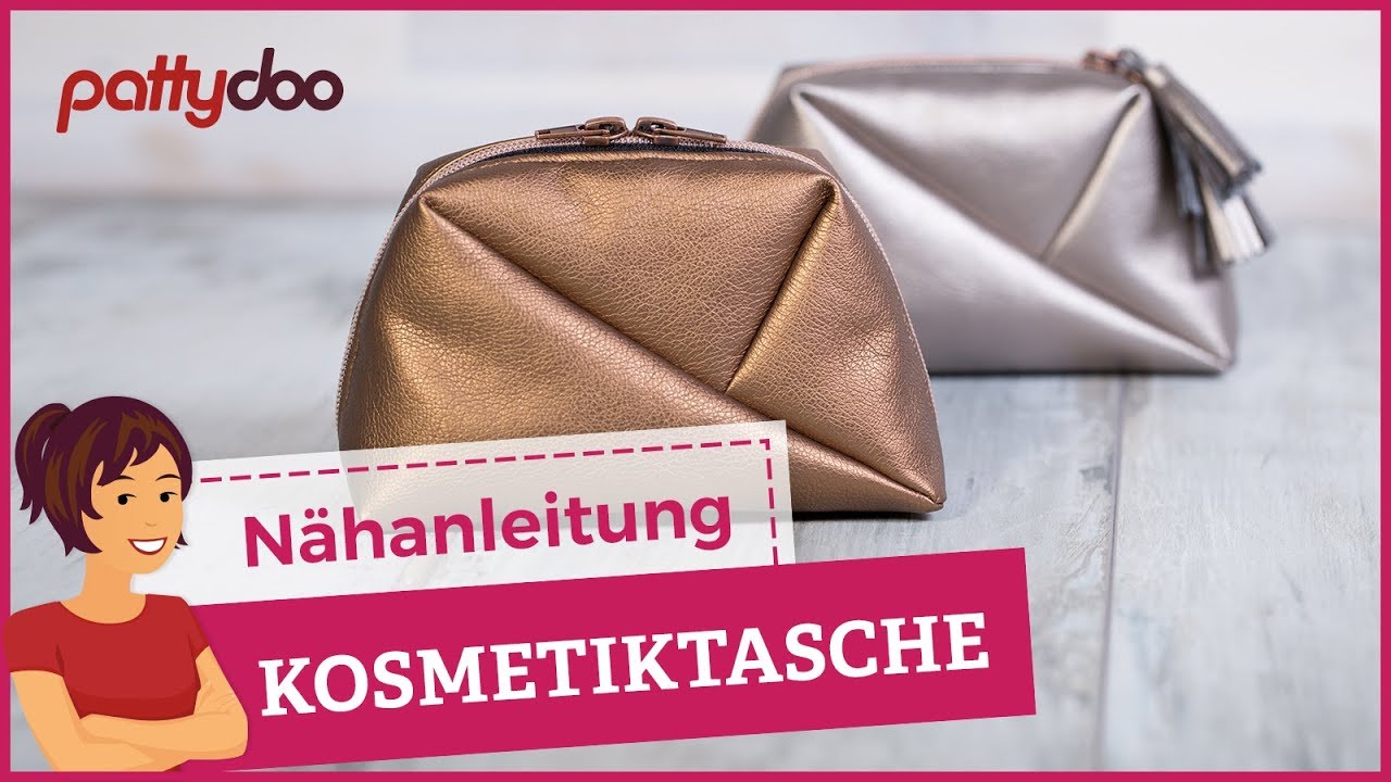 Kosmetiktasche selber nähen - 