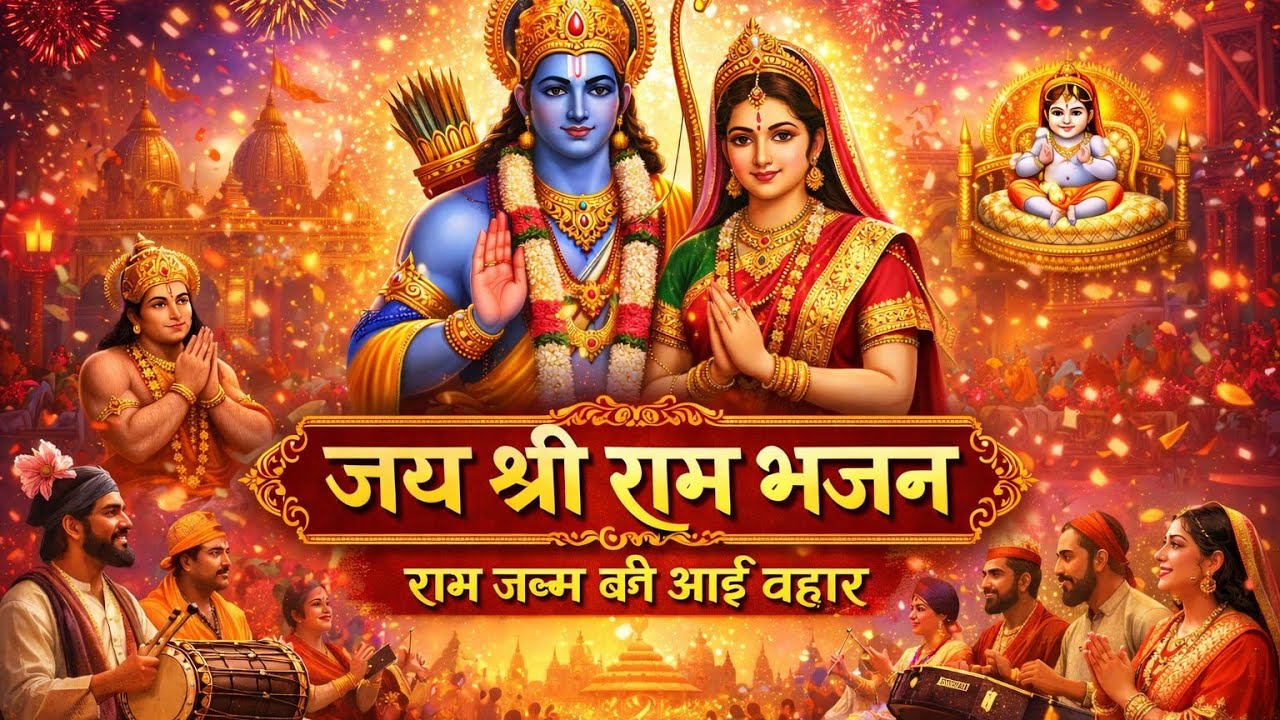 राम नवमी भजन 2026 | जय श्री राम जन्म उत्सव | Ram Navami Special Bhajan | Jai Shri Ram