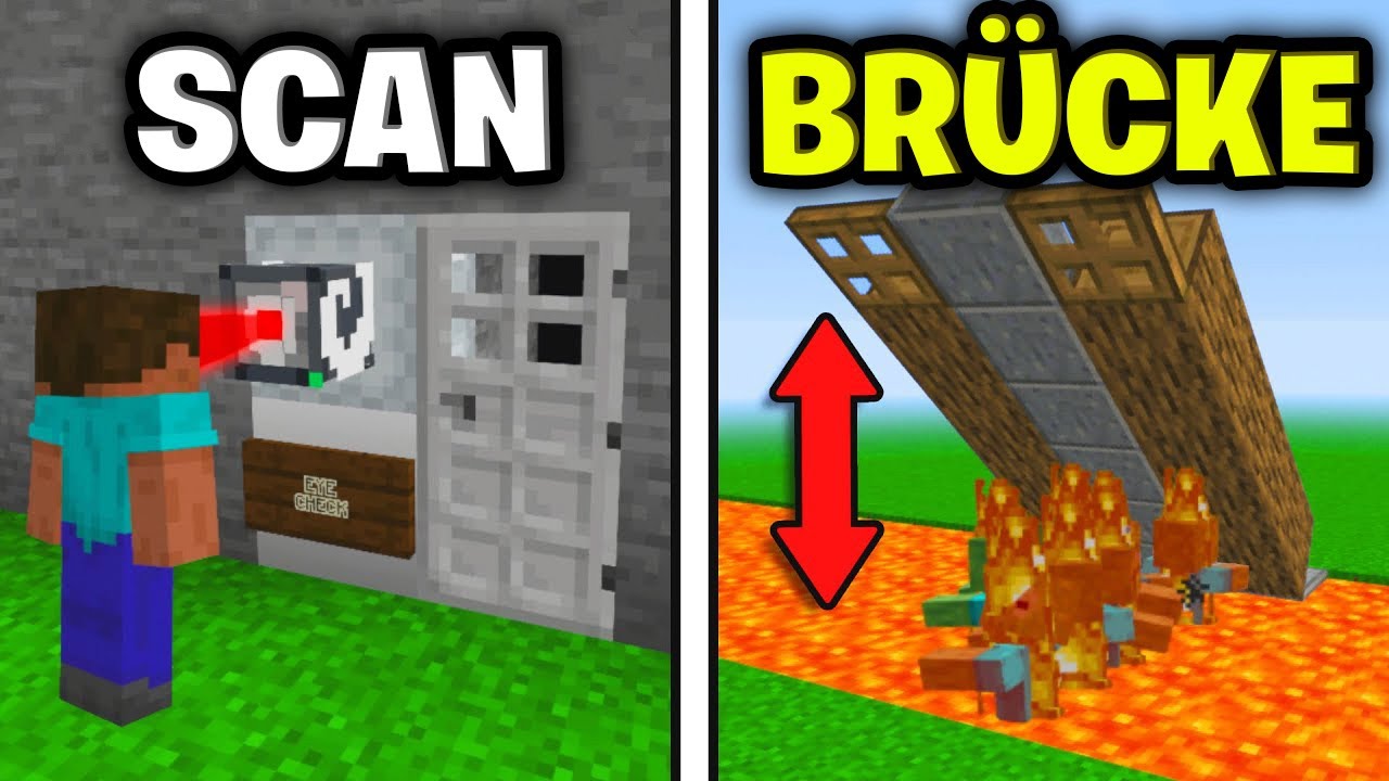 11 WEGE in MINECRAFT dein HAUS zu sch&uuml;tzen!