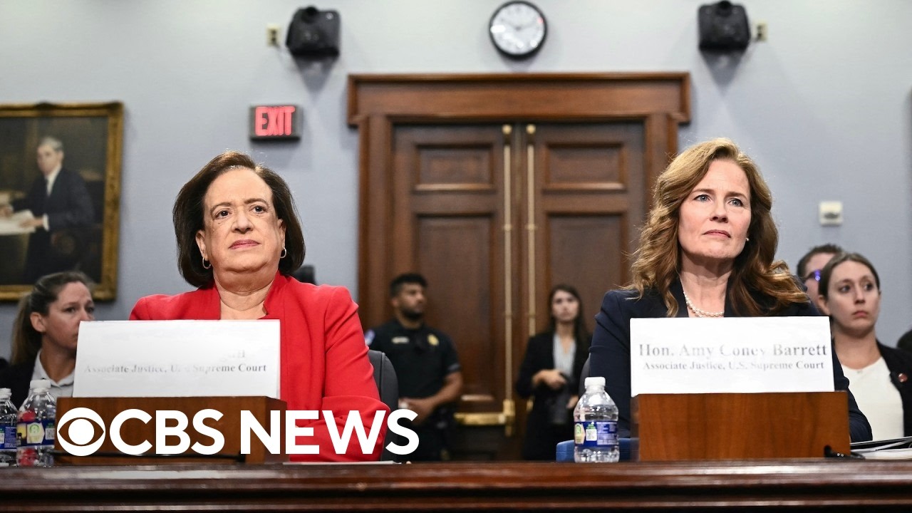 Supreme Court Justices Elena Kagan, Amy Coney Barrett testify before House committee | full video
