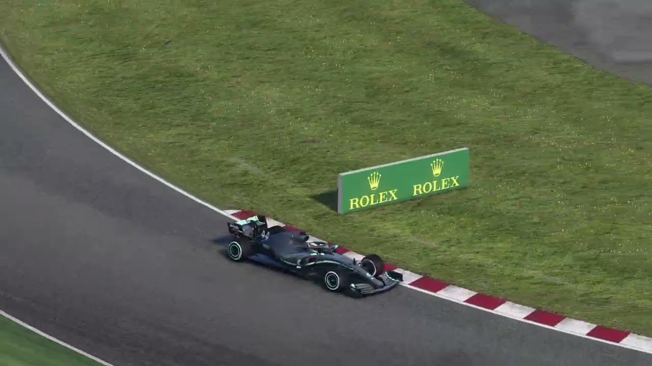 F1 2018 Last lap drama