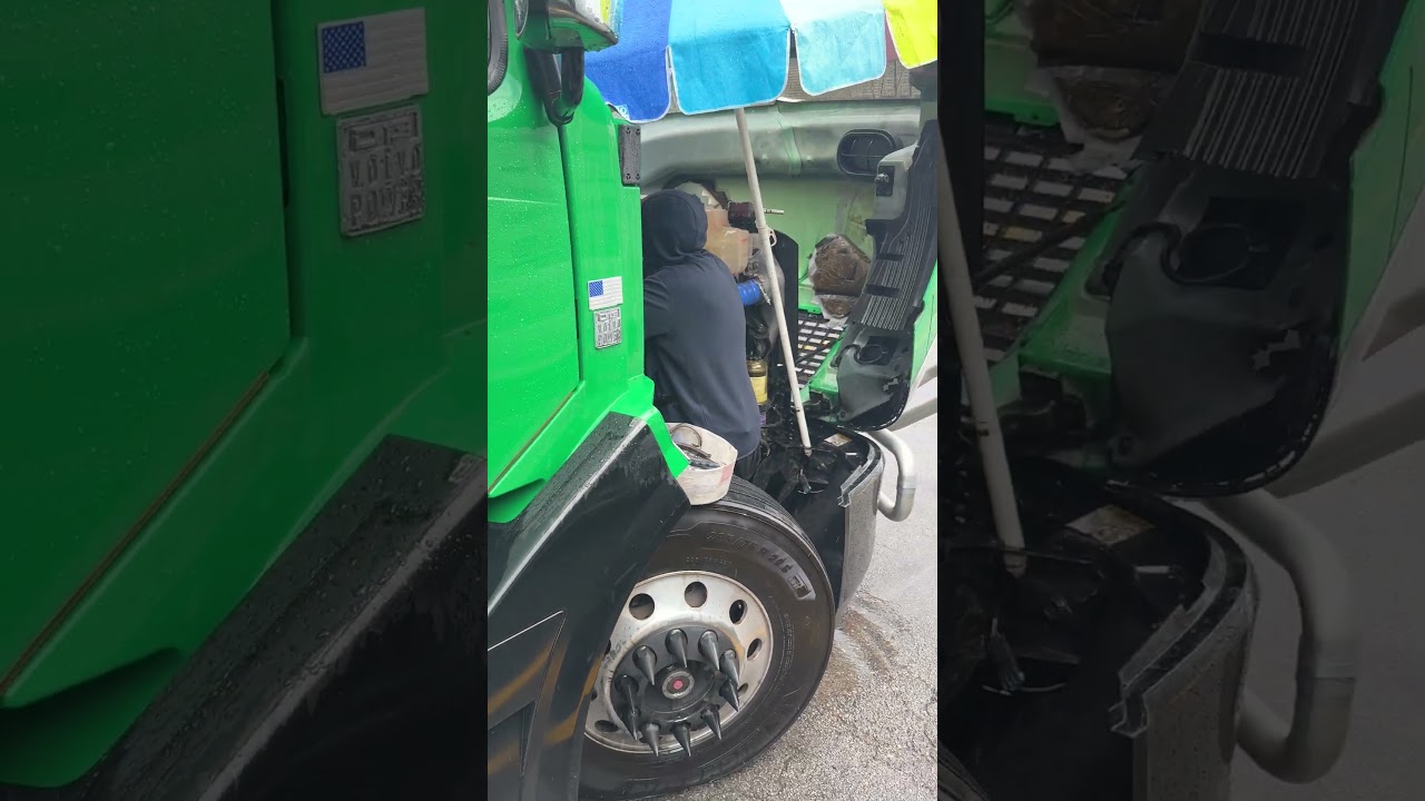 Turbocharger replaced on Volvo D13