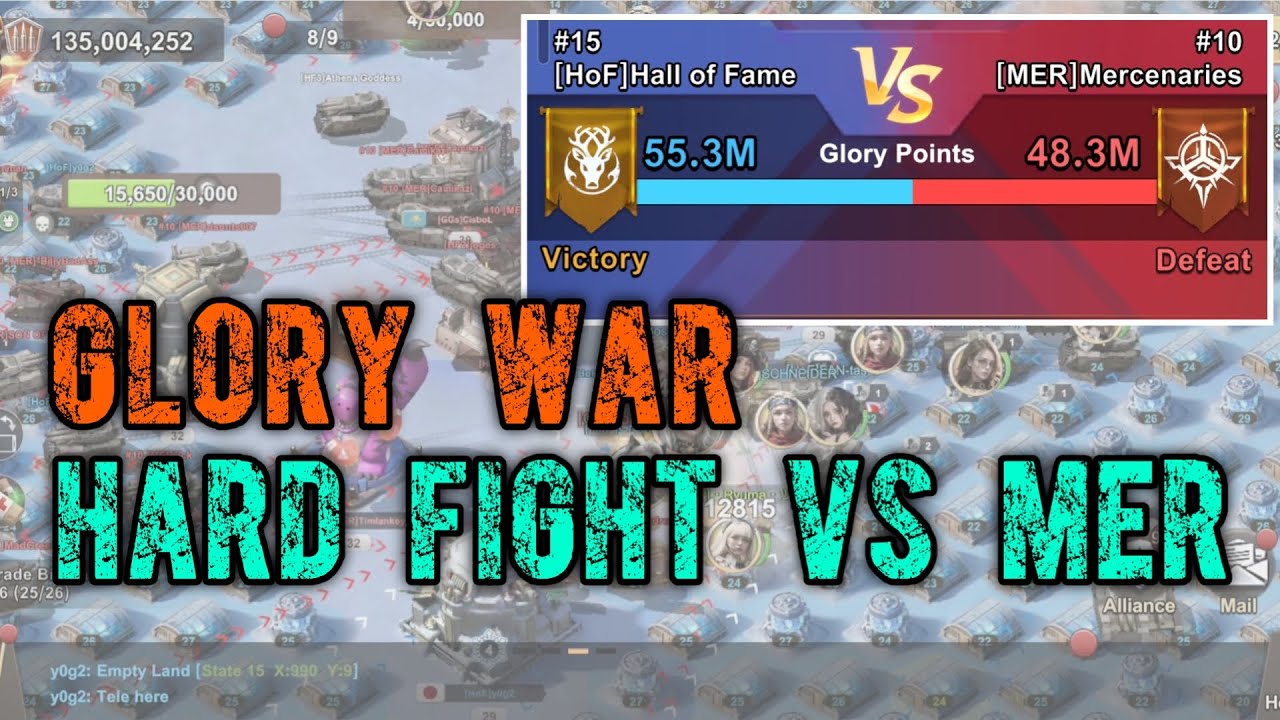 Glory War HoF Vs MER - Last Z Survival Shooter Gameplay no Commentary part 39