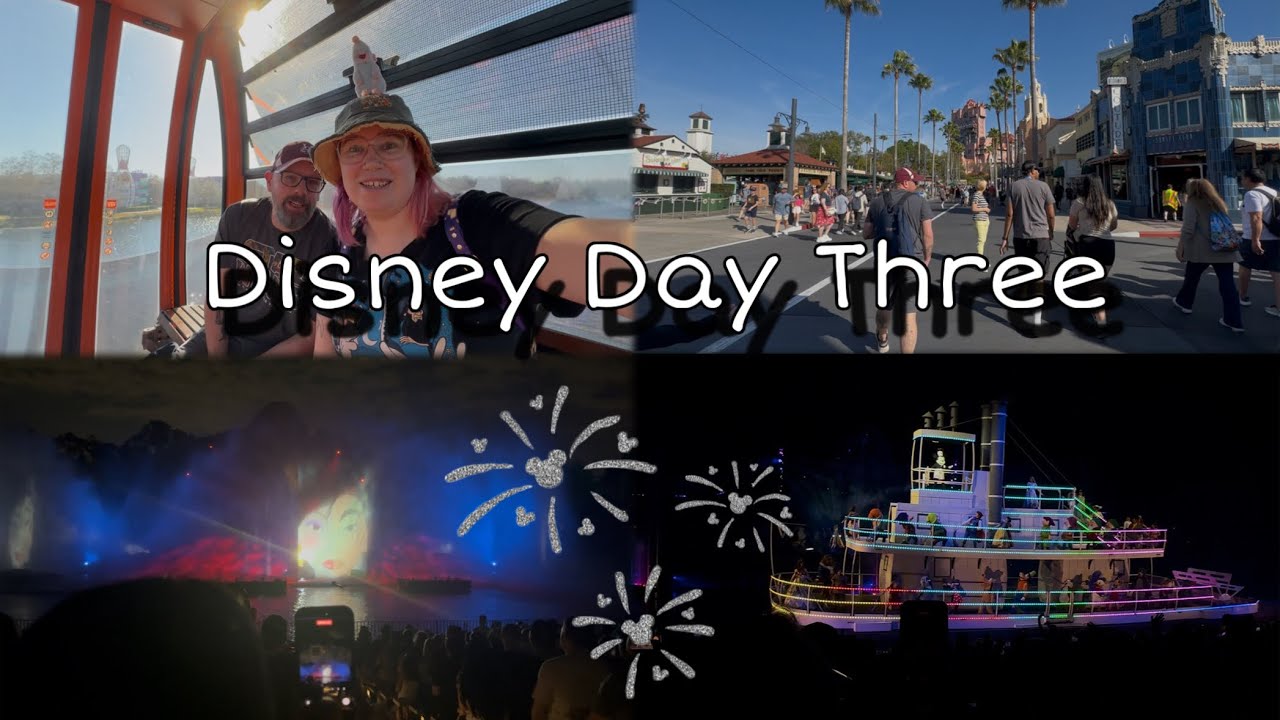 Disney Day Three! | Villains show, Skyliner, Fantasmic, and more! 