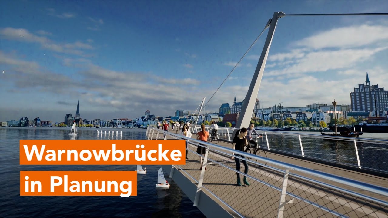 Grandioser Warnowblick: Brücke im Rostocker Stadthafen bis 2028