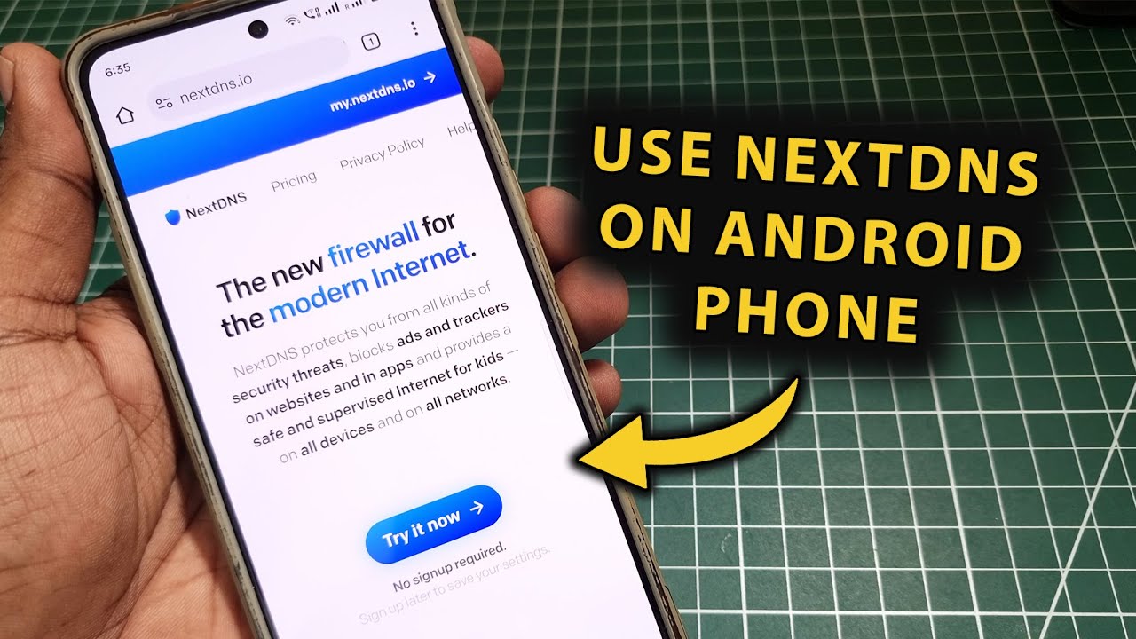 Как настроить NextDNS на телефоне Android | Получите персонализированный частный DNS
