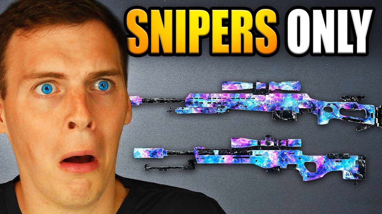 The Ultimate SNIPERS *ONLY* Challenge in Warzone Almost Broke Me