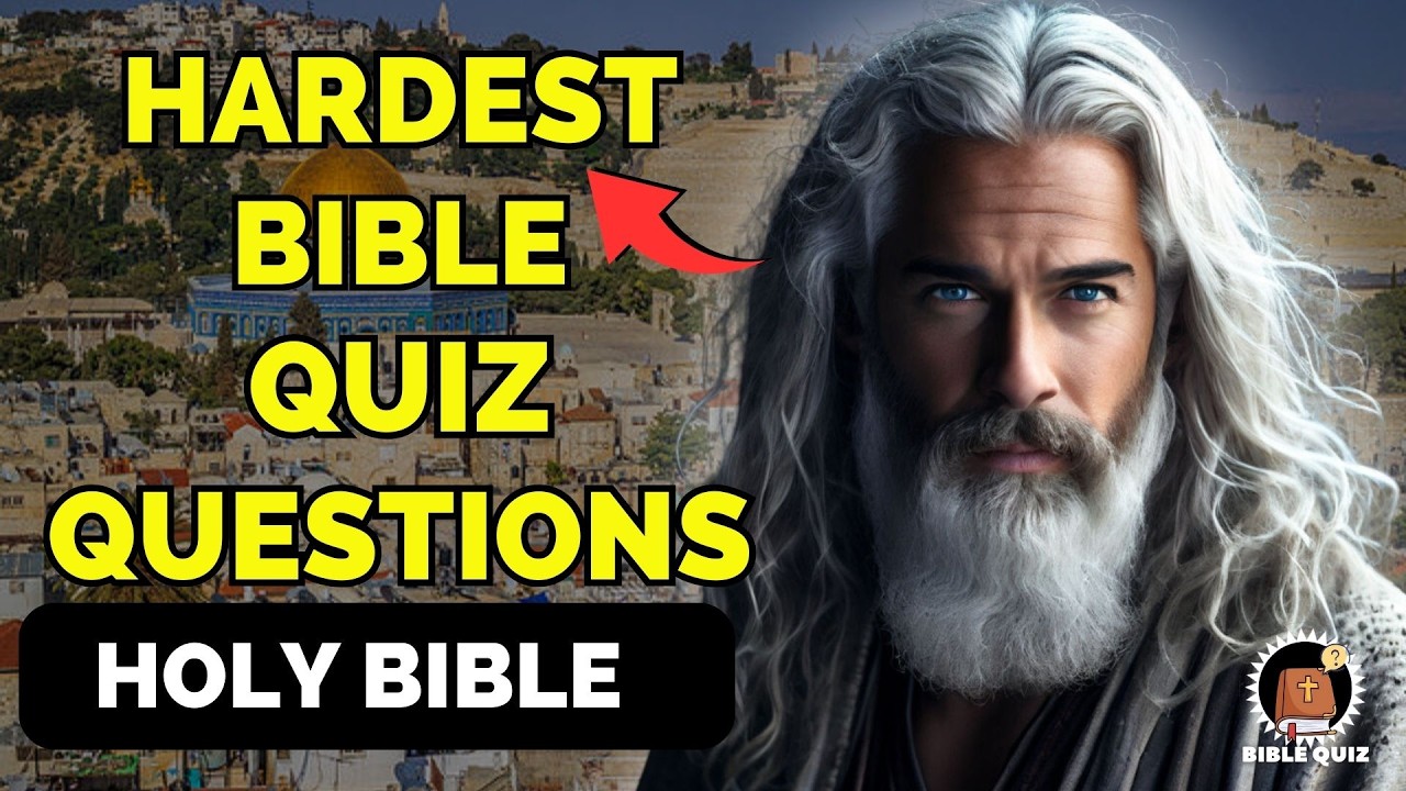15 Bible Questions About Holy Bible – Bible Knowledge Test