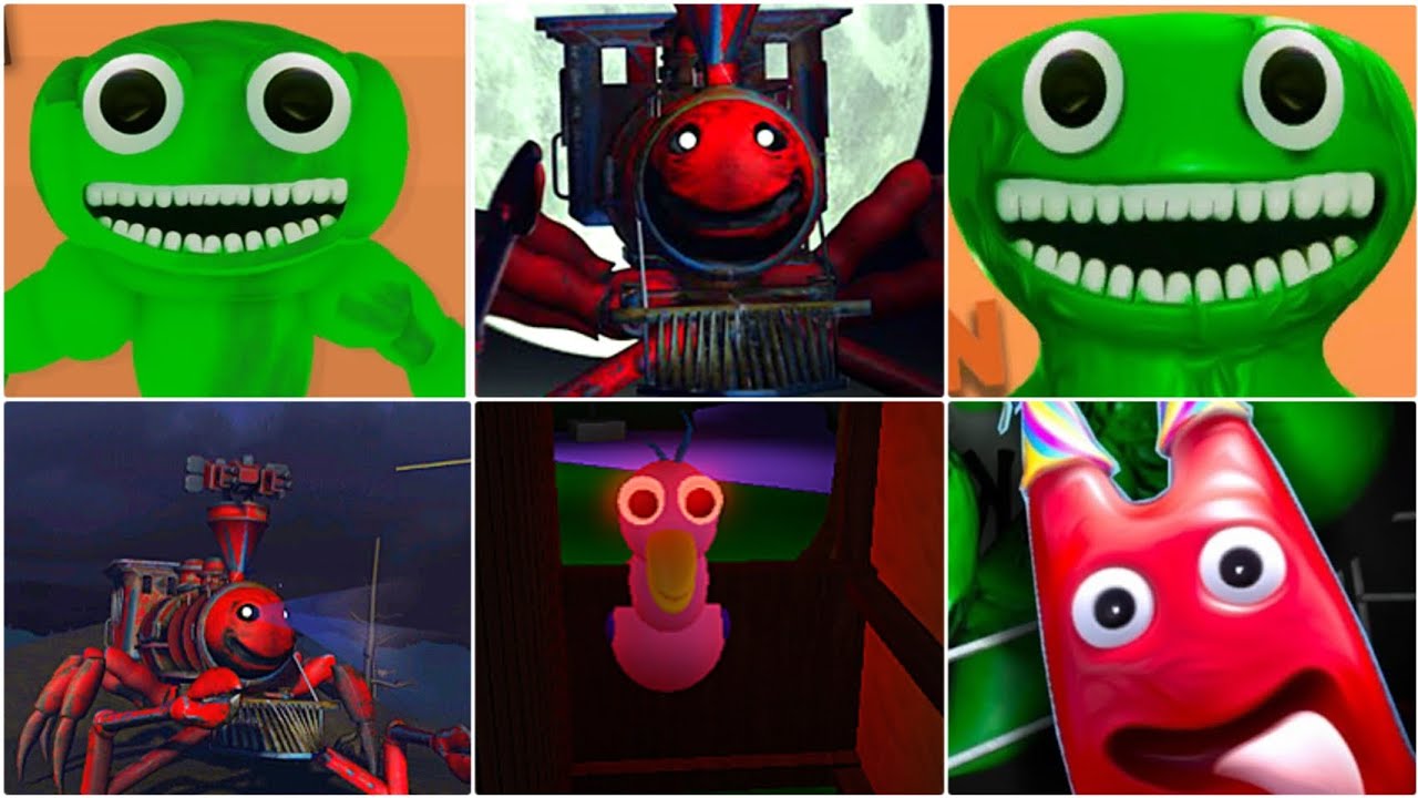 Choo Choo Charles VS Garten of BanBan mobile/ Edwarg horror train