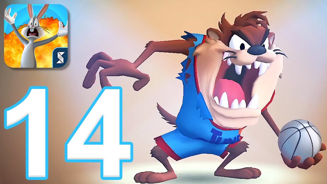 Looney Tunes World of Mayhem - Gameplay Walkthrough Part 14 - Shooter Taz Battle Pass (iOS, Android)