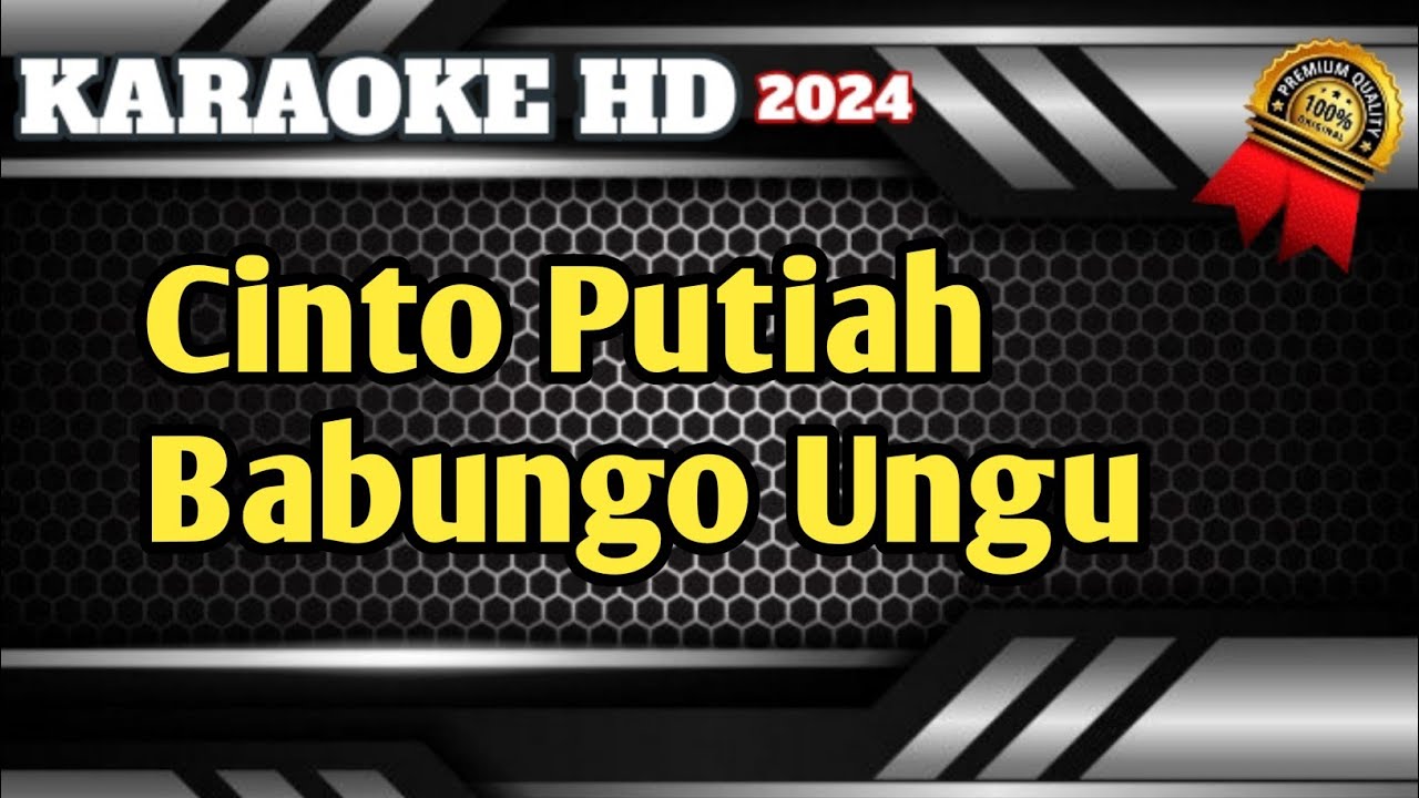 Anroys - Cinto Putiah Babungo Ungu || Karaoke Minang Lamo Versi live 2024 HD