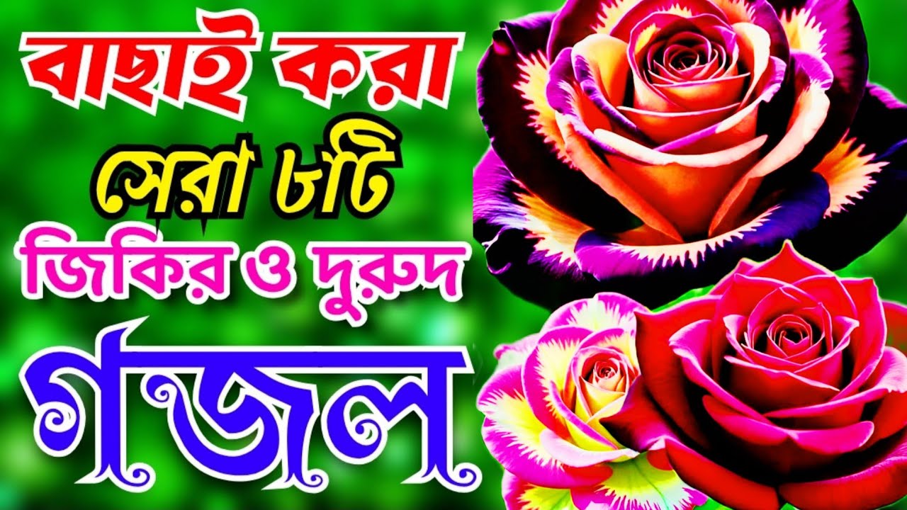 খুবই দুঃখের মন প্রাণ জুড়ানো জিকির গজল।Bangla jikir Gojol। দুরুদ শরীফ।মধুর সুরে জিকির। Bangla Gojol 