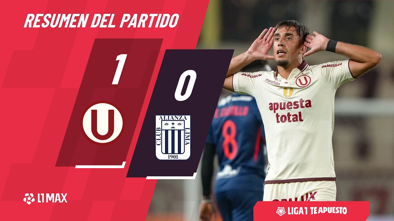LOS CREMAS SE QUEDAN CON EL CL&Aacute;SICO GRACIAS A UN GOLAZO DE MPG | Resumen Universitario 1-0 Alianza