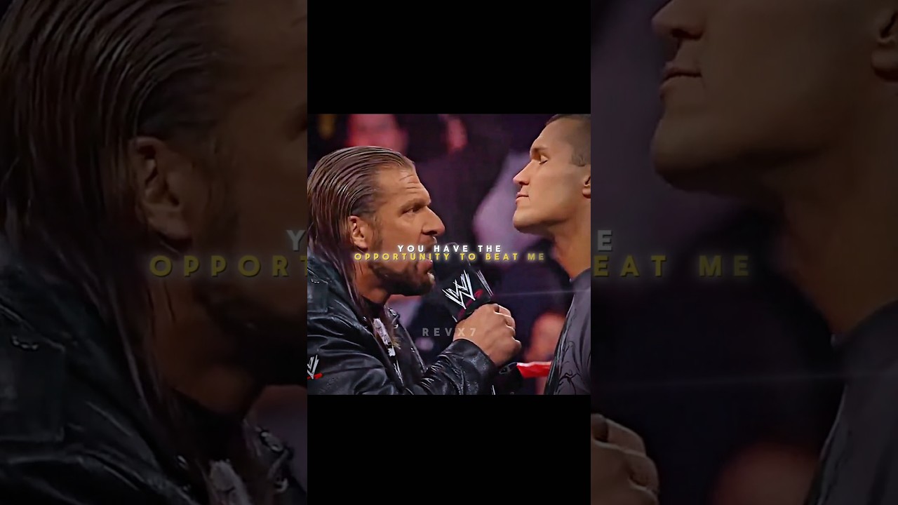 Triple H vs Randy Orton 2009 Rivalry 🥵 Edit