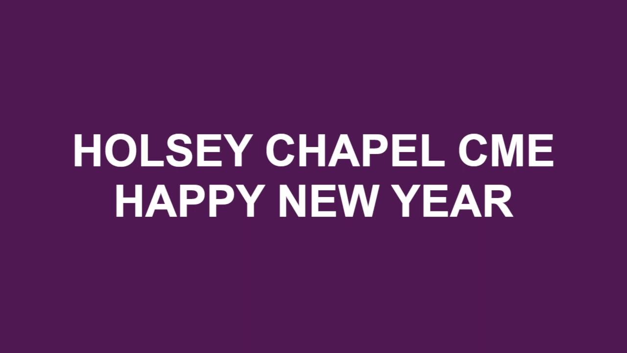 HCCME NEW YEARS EVE SERVICE