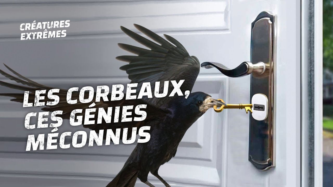 Les corbeaux sont des génies !