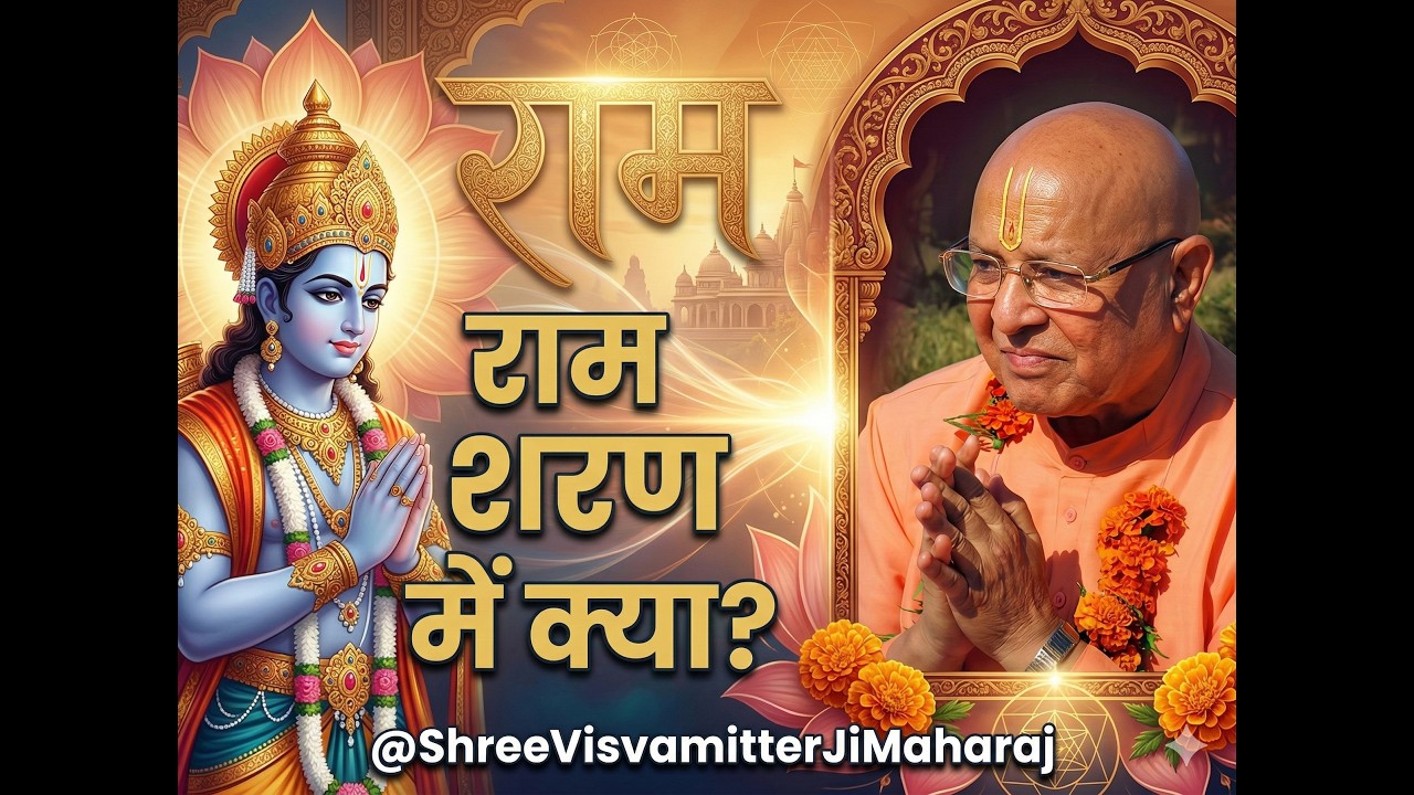 Shree Ram Jai Jai Ram  | श्री राम की शरण में क्या मिलता है? | @ShreeVisvamitterJiMaharaj