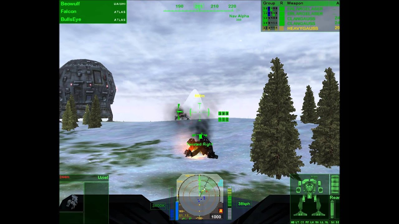 MechWarrior 4: Mercenaries (Davion/Noble) - Tharkad - Resupply