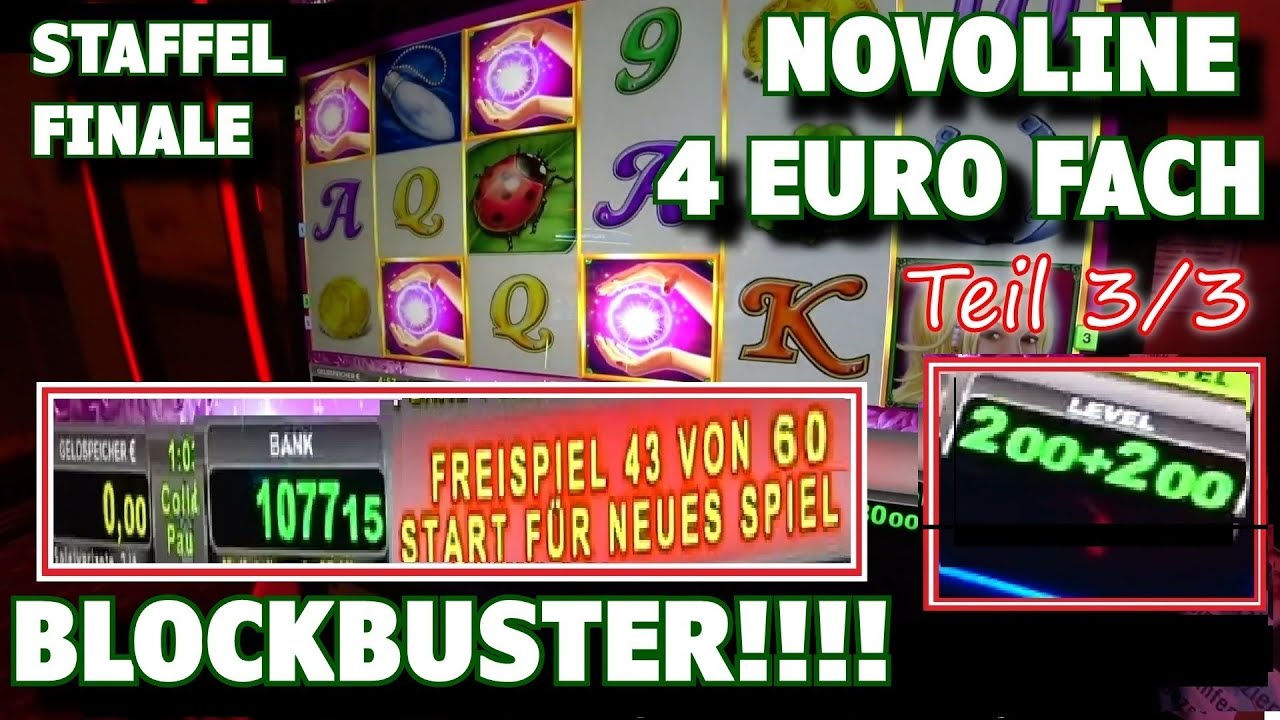 DAS wohl spannendste Spielo VIDEO auf YOUTUBE?! Staffel Finale mit Lucky Ladys Charm NOVOLINE