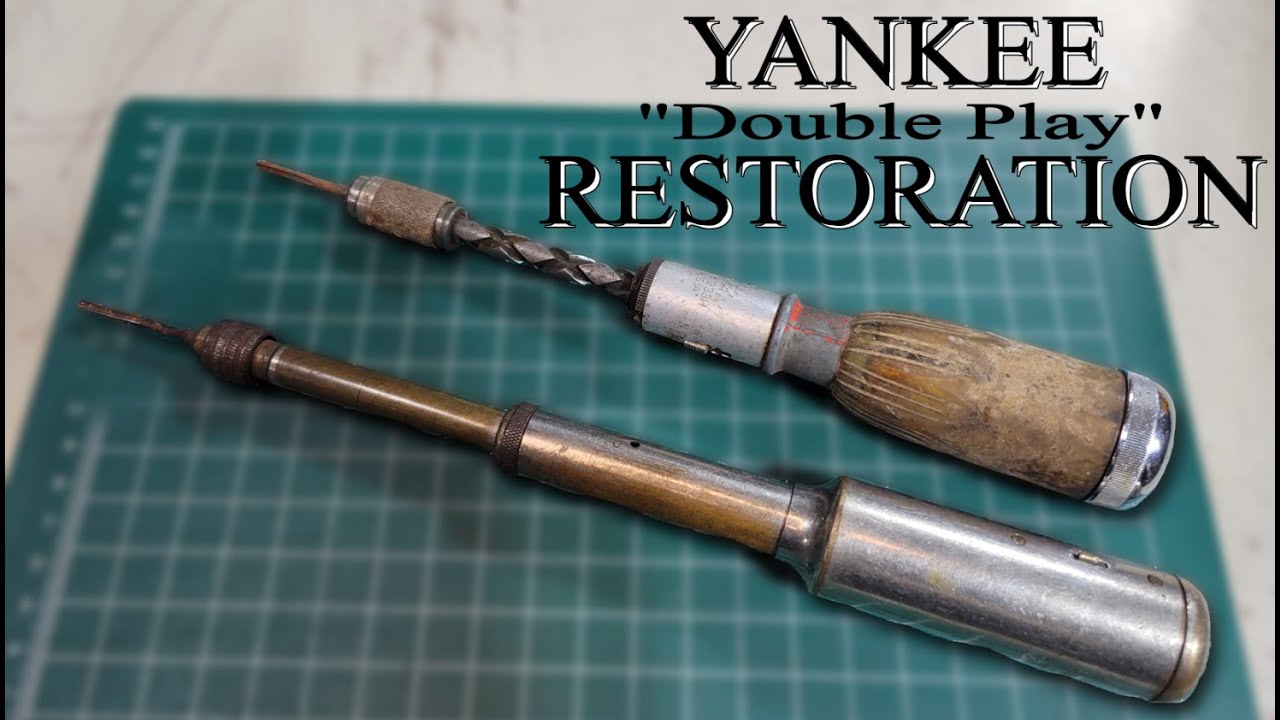 Double Restoration - North Bros. Yankee No.40 and Stanley Yankee Handyman 233H