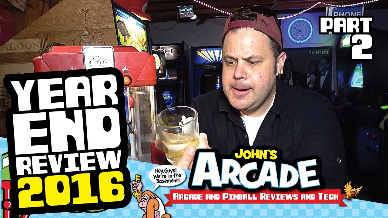 ALL ACCESS YEAR END JOHN'S ARCADE REVIEW AND TOUR 2016! - PART 2