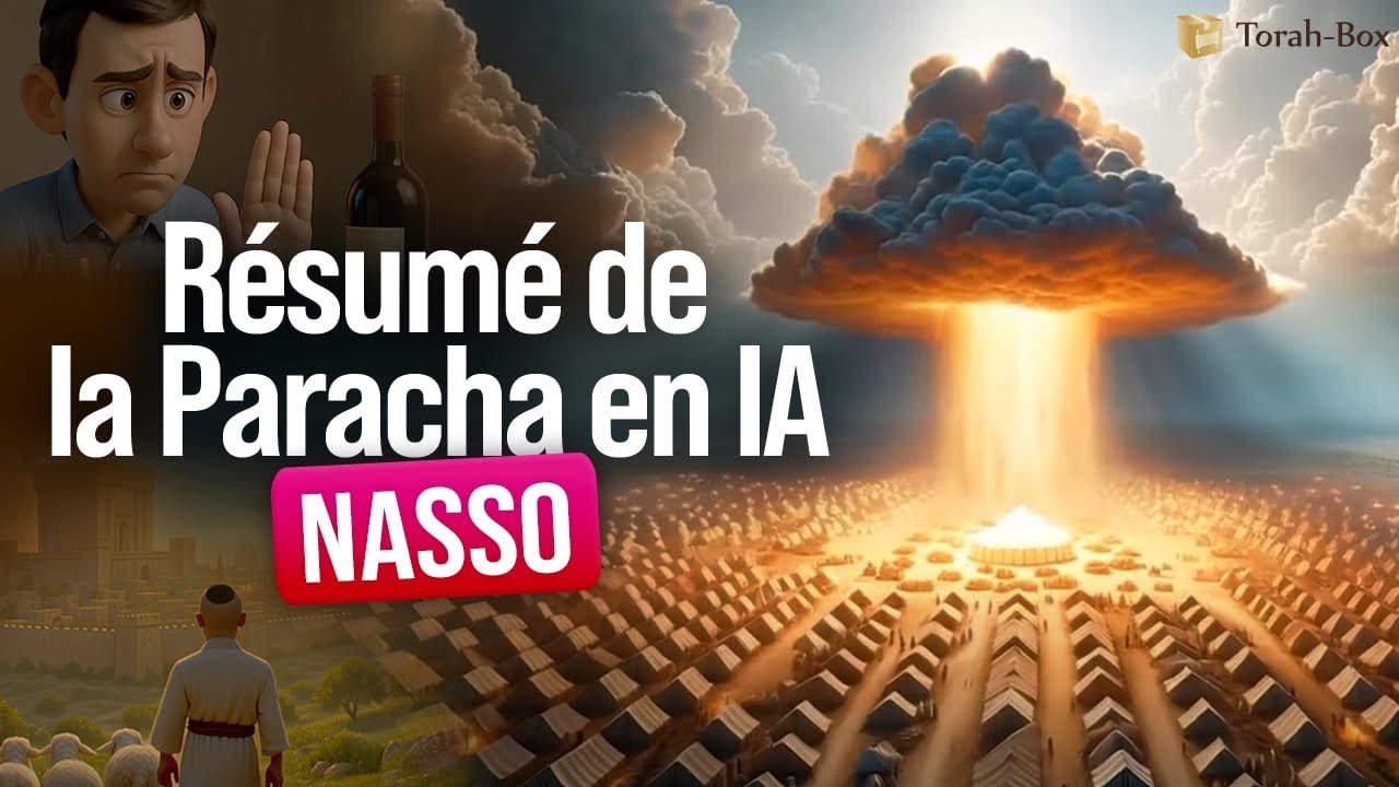 Résumé de la Paracha NASSO en IA - Lévites, Femme Sota, Nazir, Princes de Tribus,…