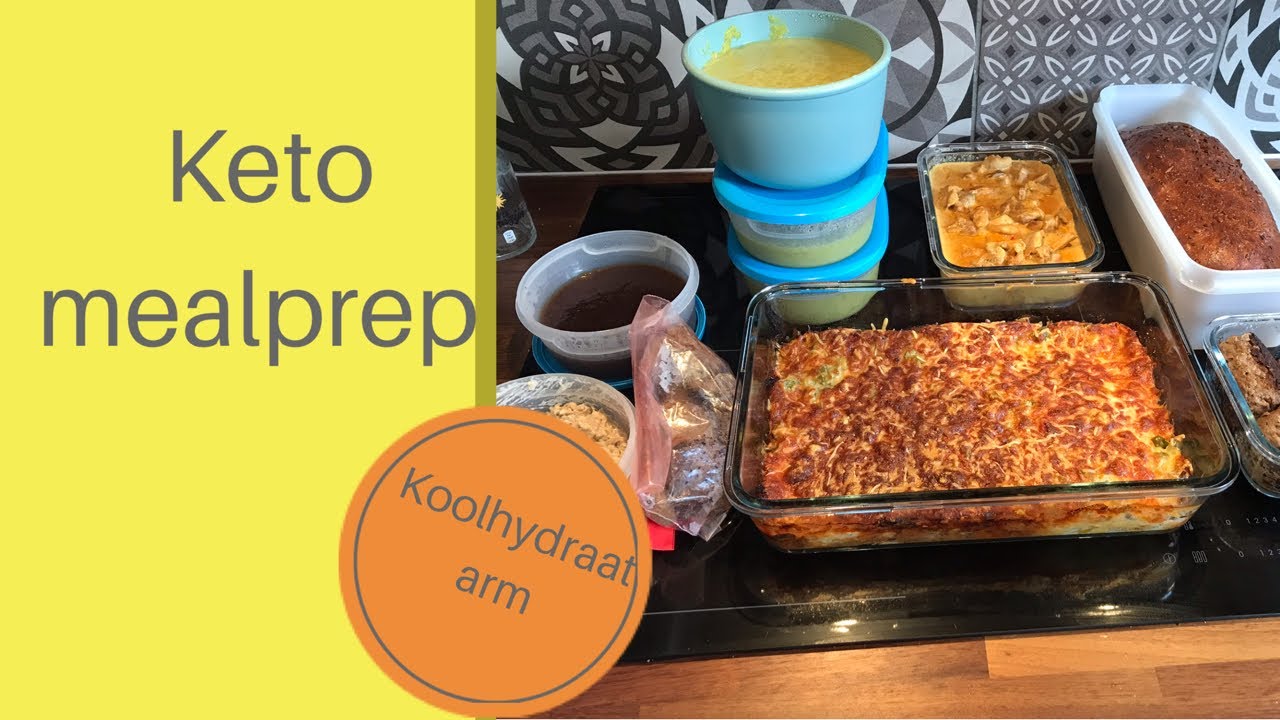 Keto mealprep | koolhydraatarm
