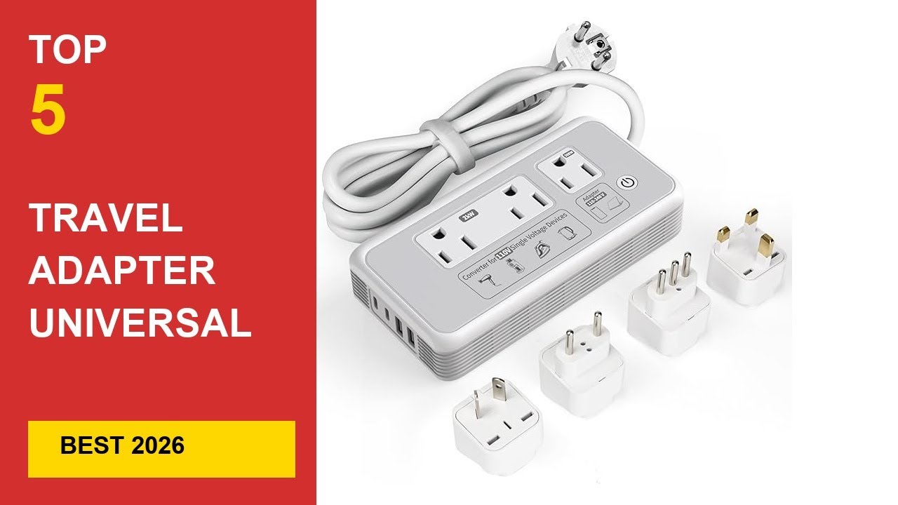 Best Travel Adapter Universal Usb C in 2026 - Expert Reviews in 2026