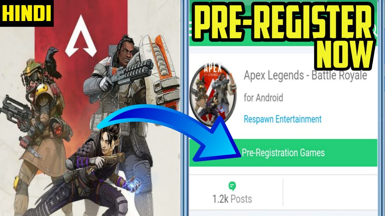Apex Legends Mobile | Pre Registration Now For Android/ iOS