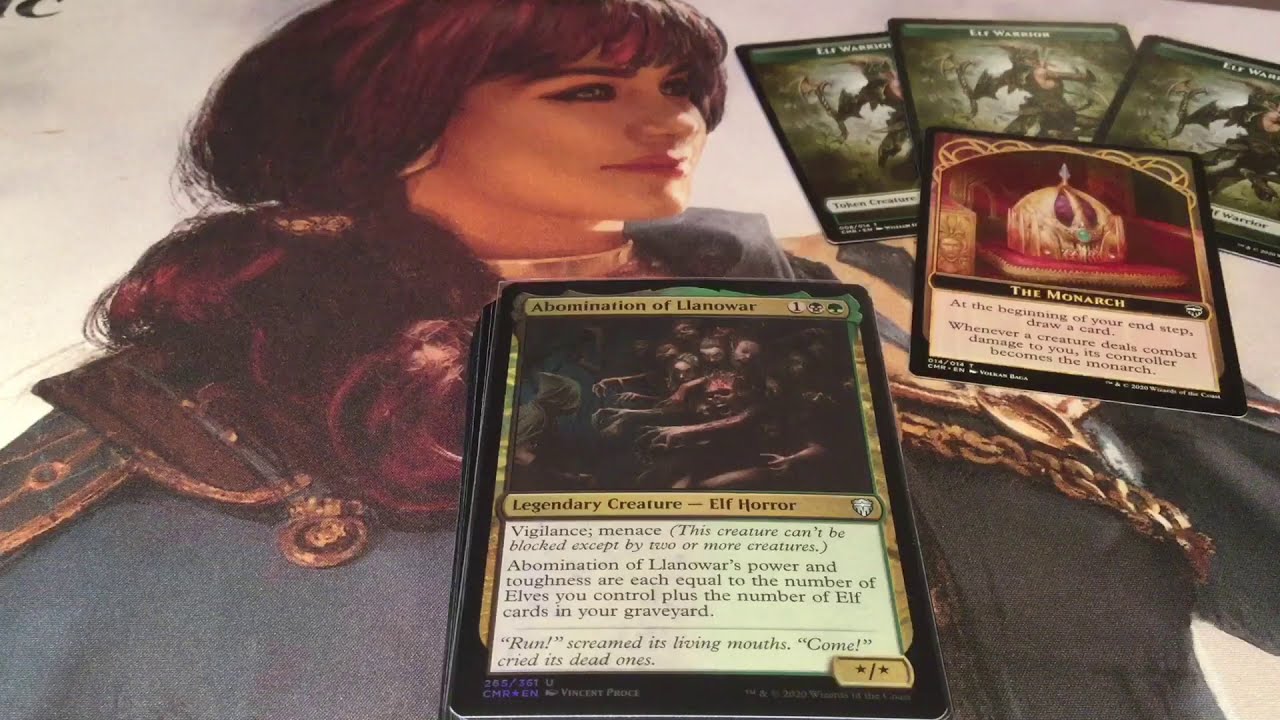 Abomination of Llanowar Commander Legends Deck Profile 2020