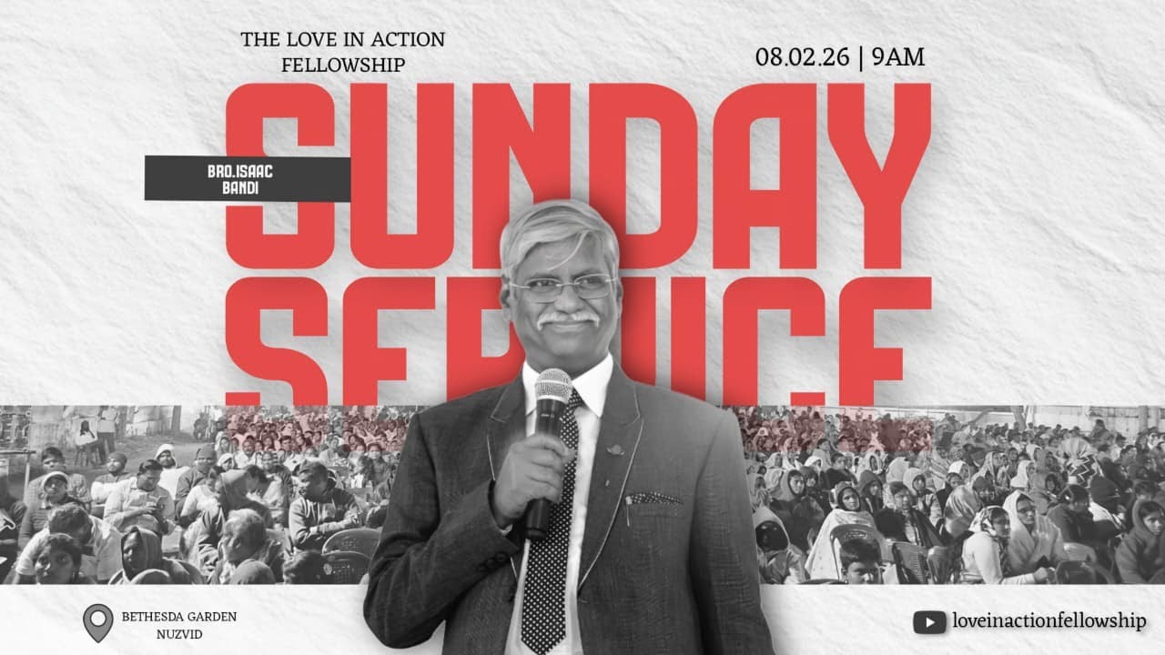 Sunday Worship Service | 8 February 2026 | Message by Bro. Isaac Bandi | LAF Nuzvid