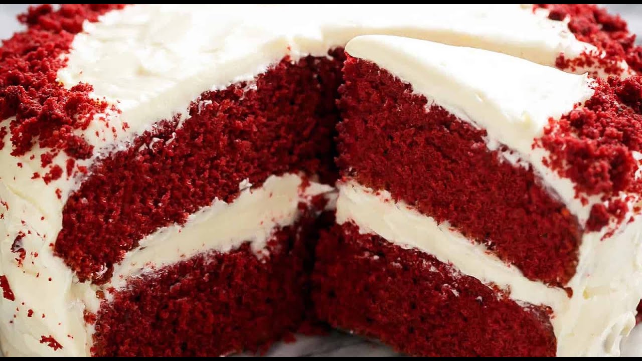 Recipe: Red Velvet Cake with Cream Cheese Frosting &ndash; Moist, Tangy-Sweet Indulgence