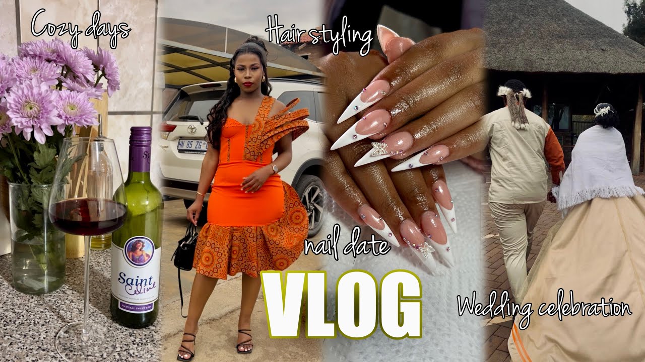 #weeklyvlog |WEDDING CELEBRATIONS + OOTD + HAIR  INSTALL & STYLING + CLICKS HAUL + NAIL DATE more