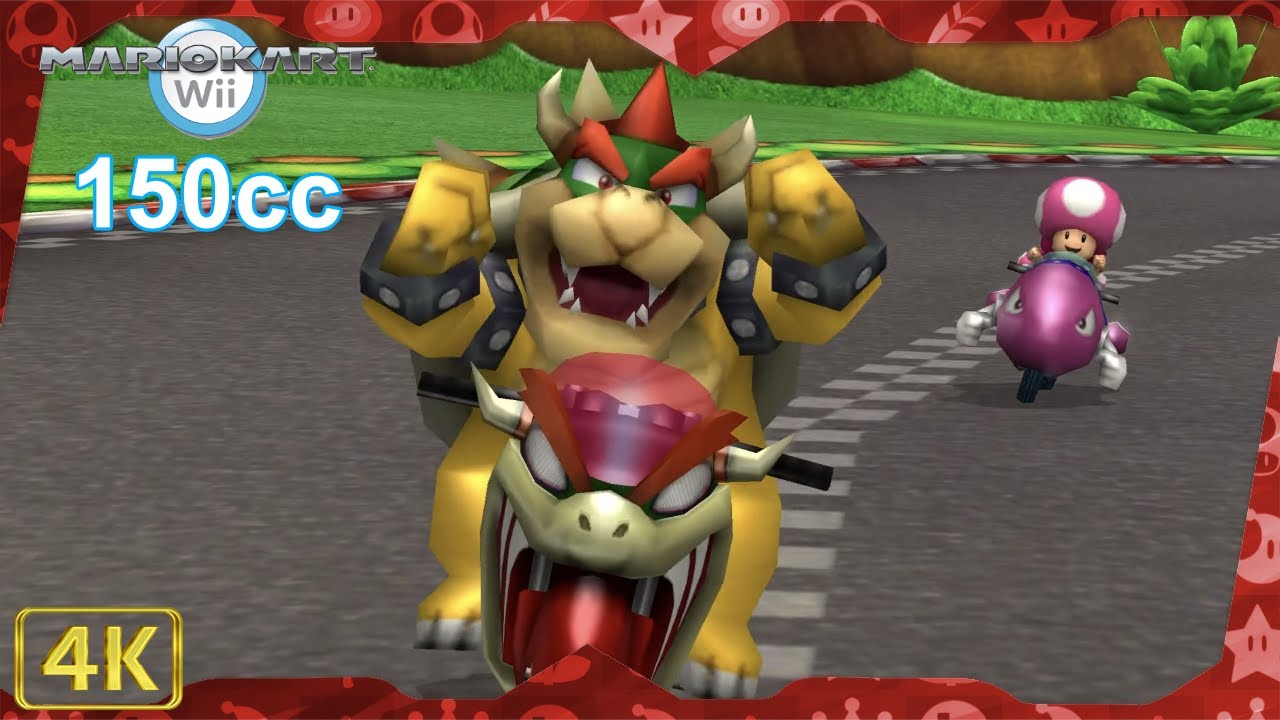 Mario Kart Wii for Wii ⁴ᴷ Full Playthrough (All Cups 150cc, Bowser gameplay)