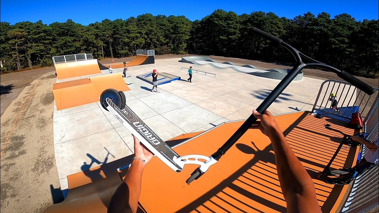 TESTING BRAND NEW SKATEPARK