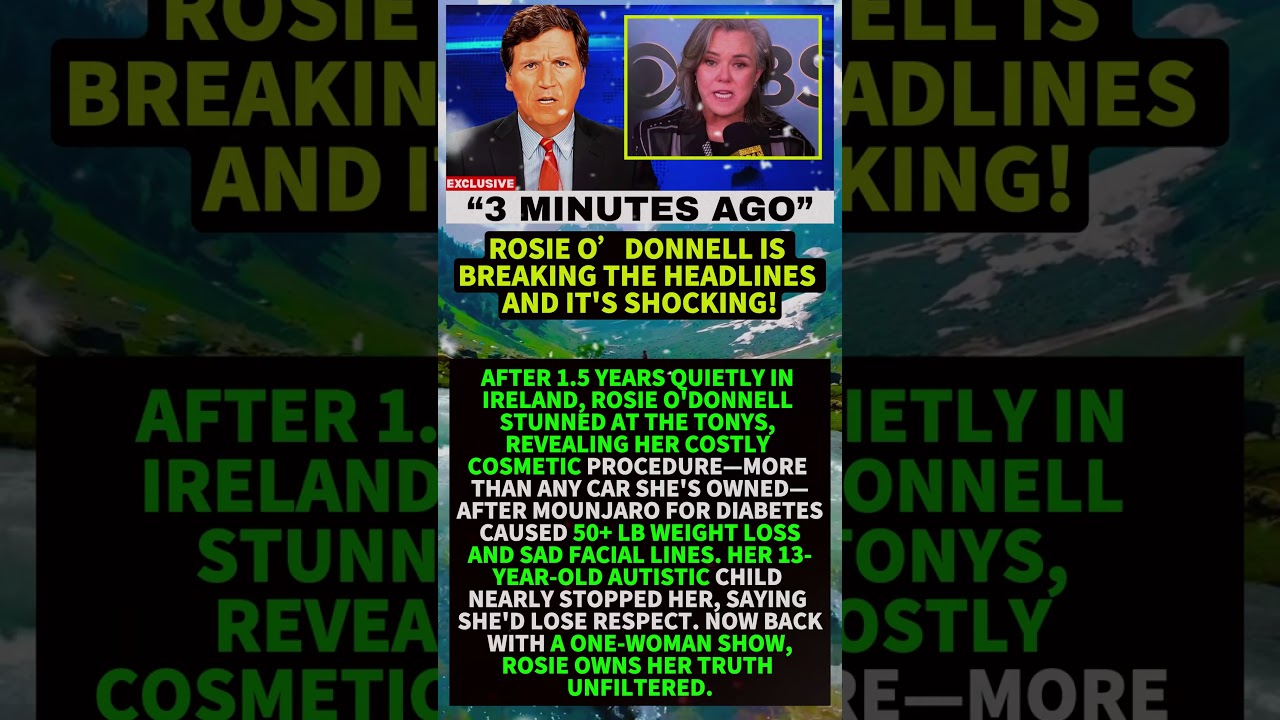 Rosie O&rsquo;Donnell is Breaking the Headlines and It's Shocking! #shorts #viral