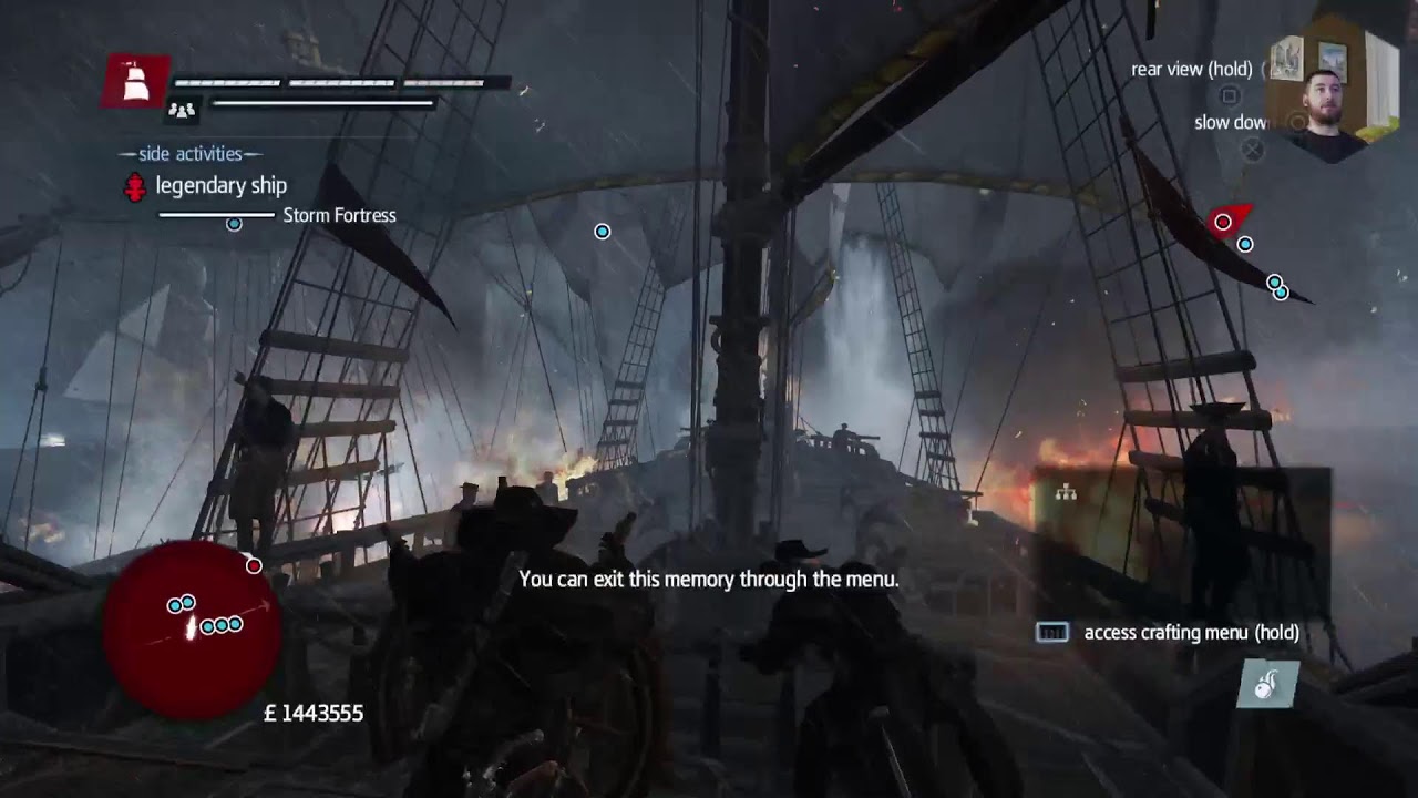 Dad Playing Assassin's Creed Rogue - Epic Legendary Ship 🗡️⚔️