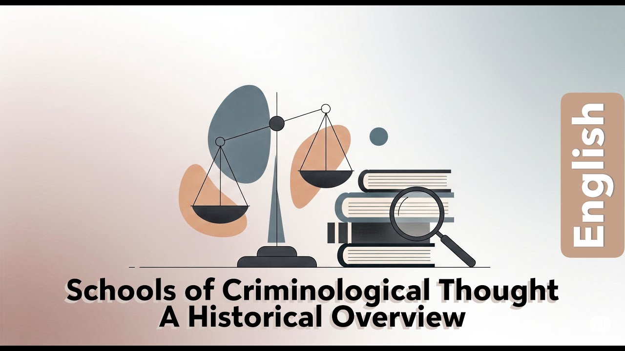 Schools of Criminological Thought | Criminology | Law Lecture | English
