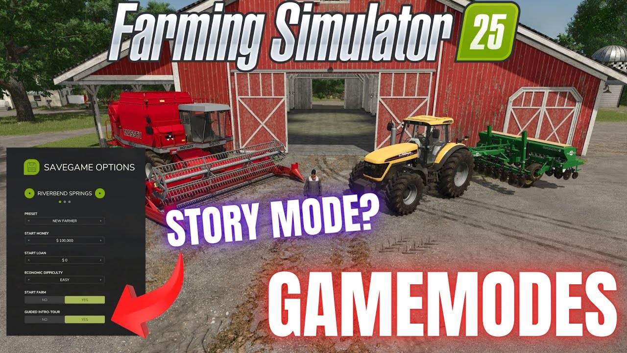 GAME MODES GUIDE - Farming Simulator 25