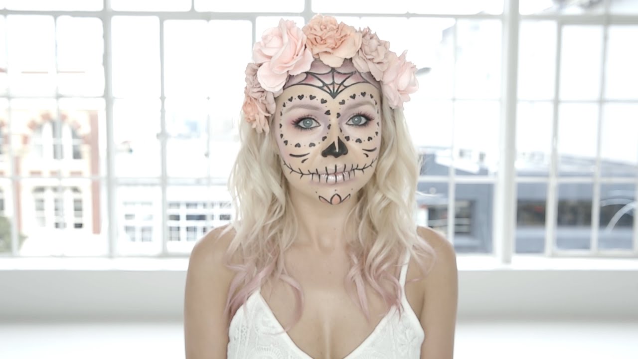 Sugar Skull Makeup Tutorial ♡